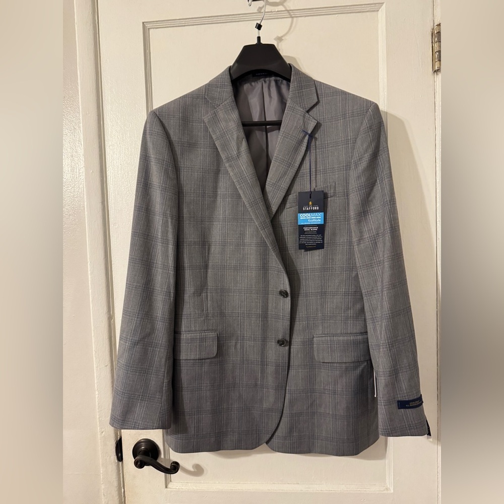 Stafford blazer 48 regular nwt retail$220